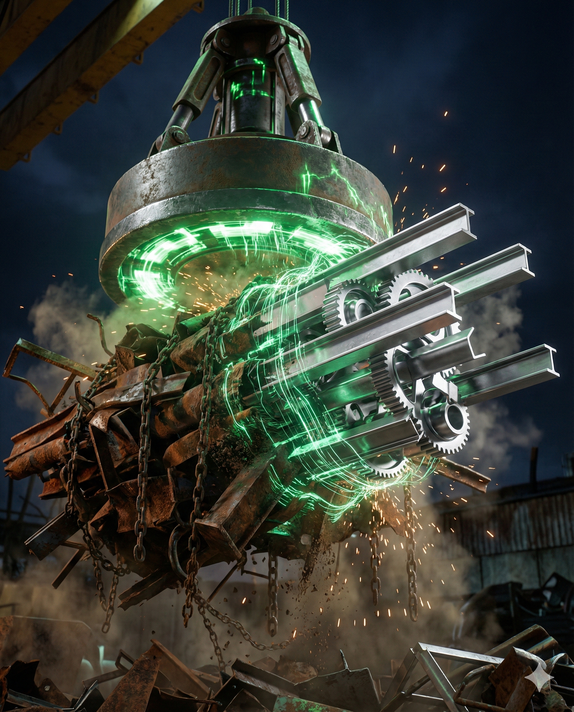 قهرمانان پنهان بازیافت: نقش استراتژیک قراضه در معماری «فولاد سبز»