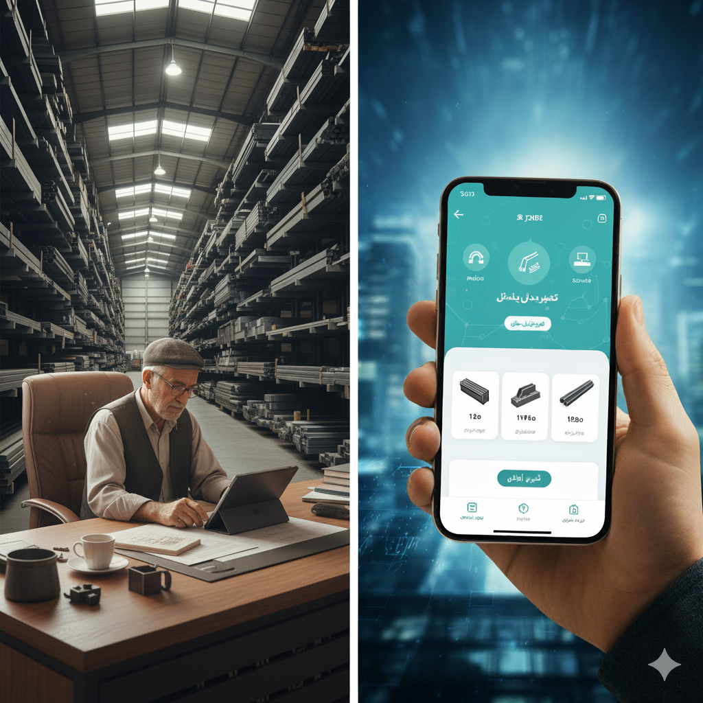 یادداشت تحلیلی: از حجره تا کلیک - آیا پلتفرم‌های آنلاین، بازار سنتی فولاد ایران را متحول می‌کنند؟